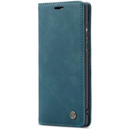 CaseMe 013 Samsung Galaxy A71 Etui z klapką typu portfel - Niebieski