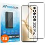 Mobigear Premium HONOR 200 Pro Szkło hartowane Ochrona ekranu - Kompatybilna z etui - Czarny (3 szt.)