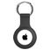Xccess Keychain Capa Silicone flexível Porta-chaves para Apple AirTag - Preto