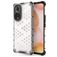 Mobigear Honeycomb HONOR 50 Funda Plástico rígido Carcasa Antigolpes - Blanco