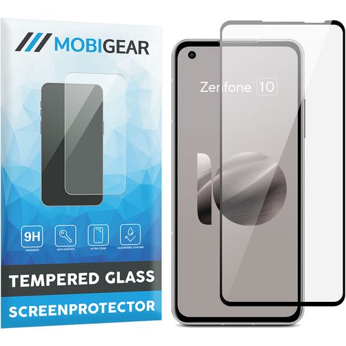 Mobigear Premium ASUS Zenfone 10 Vidro temperado Película de ecrã - Compatível com capas - Preto