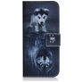 Mobigear Design Samsung Galaxy S20 Plus Wallet case - Wolf