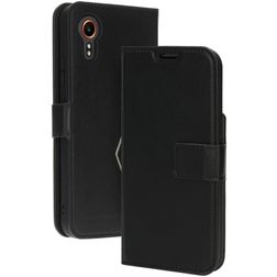 Mobiparts Classic Wallet Samsung Galaxy Xcover 7 Lompakkokotelo + Setelitasku - Musta