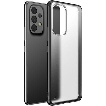 Mobigear Shockproof Samsung Galaxy A73 Funda Plástico rígido Carcasa - Negro