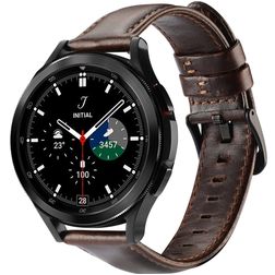 Dux Ducis Exquisite Correa Cuero Cierre de hebilla para Smartwatch - 22 mm - Marrón