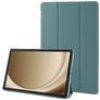 Mobigear Tri-Fold Gel Samsung Galaxy Tab A9 Plus (2023) TPU / Leatherette Wallet case - Green