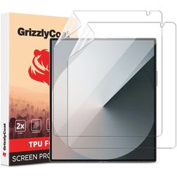 GrizzlyCoat Samsung Galaxy Z Fold 6 Folia hydrożelowa TPU Ochrona ekranu - Kompatybilna z etui (2 szt.)