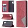 Mobigear Rhombus Slim Samsung Galaxy A32 4G Cover a libro - Rosso