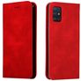 Mobigear Retro Slim Samsung Galaxy A51 Cover a libro - Rosso