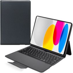 Mobilize Ultimate Bluetooth Keyboard iPad 10 (2022) Funda tipo libro con teclado QWERTY - Negro