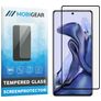 Mobigear Premium Xiaomi 11T Glas Skærmbeskytter - Case Friendly - Sort