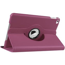 Mobigear DuoStand iPad Mini 4 (2015) Kääntyvä Lompakkokotelo - Violetti