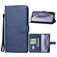 Mobigear Wallet iPhone 16 Pro Funda tipo libro Cartera - Azul