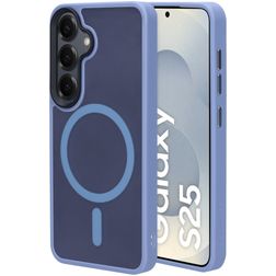 Mobiparts Hardcover Samsung Galaxy S25 MagSafe Funda Plástico rígido Carcasa - Satin Light Blue