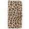 Mobigear Leopard iPhone XR Funda tipo libro Cartera - Marrón