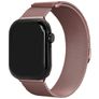 Mobilize RVS Maglia milanese Apple Watch Cinturino Chiusura magnetica - 49/46/45/44 mm - Rosa