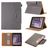 Mobigear Luxury iPad 7 (2019) Cover a libro + Portapenna - Grigio