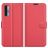 Mobigear Classic TCL 20 5G Wallet case - Red