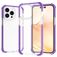 Mobigear Full Bumper iPhone 14 Plus Hårdt Bagsidecover Stødsikkert - Lilla