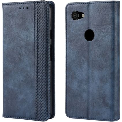 Mobigear Sensation Google Pixel 3a Wallet case - Blue