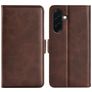 Mobigear Slim Magnet Samsung Galaxy A37 Etui z klapką typu portfel - Brązowy