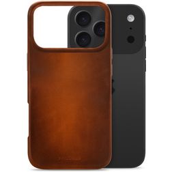 Mobilize Premium iPhone 17 Pro MagSafe Vera pelle Back cover - Burned Cognac