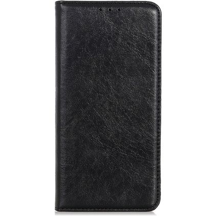 Mobigear Classic Elegance Motorola Moto G60s Funda tipo libro Cartera - Negro