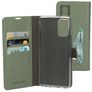 Mobiparts Classic Wallet Samsung Galaxy S20 Plus Wallet case - Stone Green