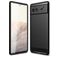 Mobigear Brushed Slim Google Pixel 6 Fleksibel TPU Bagsidecover - Sort