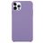 Mobigear Rubber Touch iPhone 15 Pro Silikon Zadní kryt - Fialová