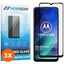 Mobigear Premium Motorola One Fusion Cristal templado Protector de pantalla - Compatible con fundas - Negro (pack de 3)