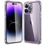 Mobigear Cushion Clear iPhone 14 Pro Max Elastyczne TPU Etui plecki Wstrząsoodporne - Przezroczysty