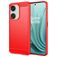 Mobigear Brushed OnePlus Nord 3 TPU flexible Carcasa - Rojo