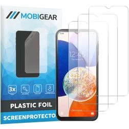 Mobigear Samsung Galaxy A14 Skärmskydd Skyddsfilm - Skalvänligt (3-pack)