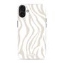 MIO iPhone 16 MagSafe Hårdt Bagsidecover - Sandy Zebra