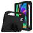 Mobigear AeroArmor Lenovo Tab P12 Capa para crianças com pega + Suporte para caneta stylus - Preto