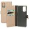 Mobiparts Saffiano Wallet Samsung Galaxy S20 Plus Knížkové pouzdro Peněženka - Copper