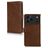 Mobilize Wallet iPhone 17 Pro Max Skóra naturalna Etui z klapką typu portfel - Brązowy
