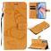 Mobigear Butterfly OPPO Reno 4 Pungetui med Seddelrum - Cognac