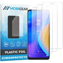 Mobigear TCL 20 SE Skärmskydd Skyddsfilm - Skalvänligt (3-pack)