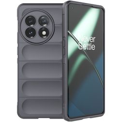 Mobigear Bumpy OnePlus 11 Flexibel TPU Skal - Koksgrå