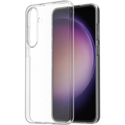 Mobigear Basics Gennemsigtig Samsung Galaxy S24 Plus Fleksibel TPU Bagsidecover - Gennemsigtig