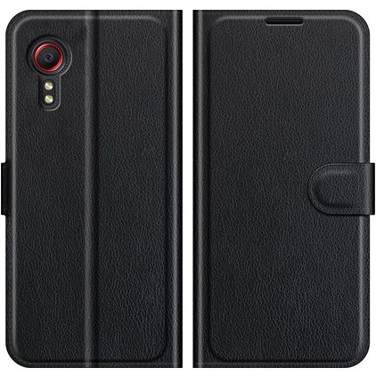 Mobigear Classic Samsung Galaxy Xcover 5 Knížkové pouzdro Peněženka - Černá