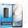 Mobigear Motorola Moto G60 Protector de pantalla Film - Compatible con fundas (pack de 3)