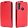 Mobigear Motorola One Fusion Plus Etui z klapką pionową - Czerwony