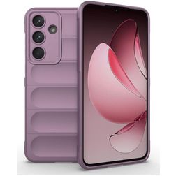Mobigear Bumpy Samsung Galaxy S25 FE Fleksibel TPU Bagsidecover - Lilla