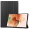 Mobigear Tri-Fold Samsung Galaxy Tab S7 FE Lompakkokotelo - Musta