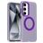 Mobigear Shockproof Samsung Galaxy S24 FE MagSafe Hardcase Back cover - Viola