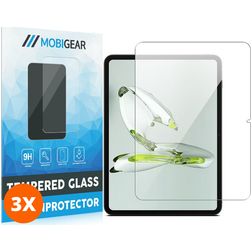 Mobigear OnePlus Pad Go Glas Skærmbeskytter - Case Friendly (3-pak)