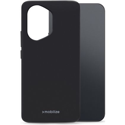 Mobilize Rubber Gelly HONOR 400 TPU flexível Capa traseira - Preto